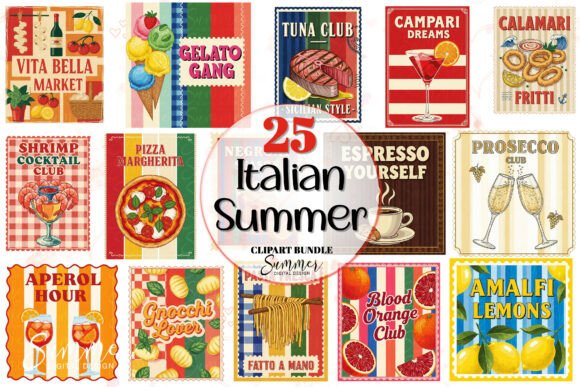 Bringing Italian Summer La Dolce Vita Retro Poste Into Your Creative Workflow