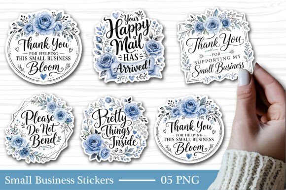 Elevating Brand Identity with High-Resolution Small Business Packaging Stickers Print