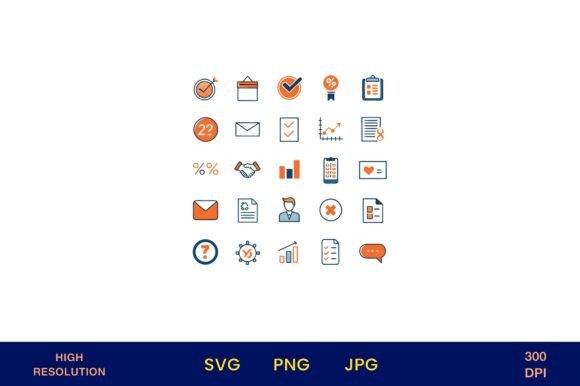 Modern Flat Vector Icons for Business: A Visual Upgrade